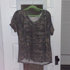 Wishlist camo top